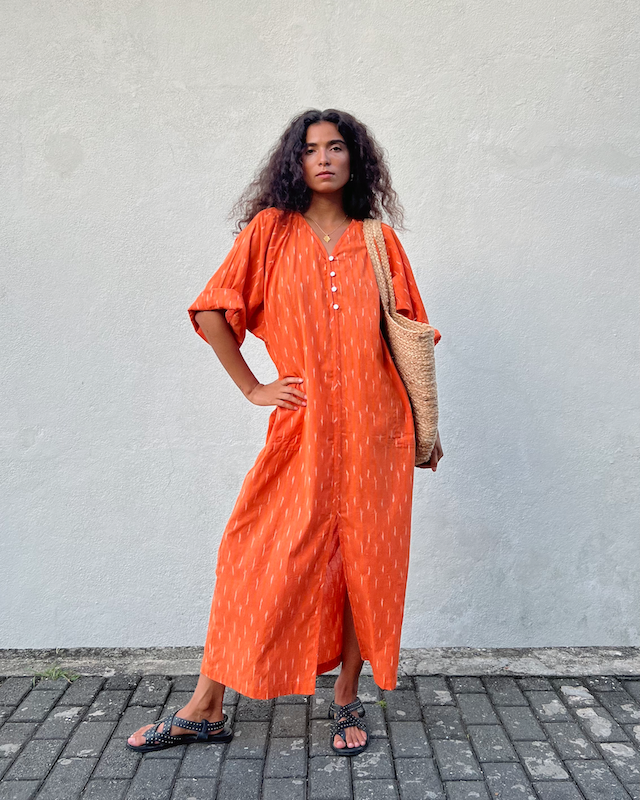 Paradiso Kaftan  ~ Orange